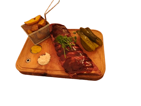 Żeberka w sosie BBQ